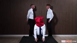 Disciplining Twinks: Tyler Stone Strips & Bareback Training