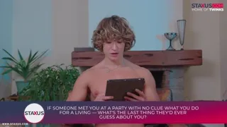 Private Solo Session with Twink Milo Kleos: Bareback Anal & Blowjob in 4K