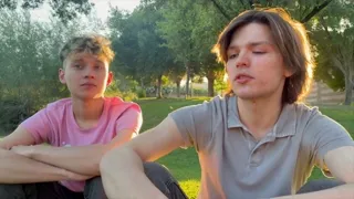 Gage Miller & Leo West Bareback: Twink Blowjob, Rimming & Facial Cumshot
