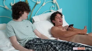 Stepbro Punishes Lazy Nate Archer with Big Cock Ass Fucking - Devin BWC
