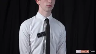 Mormon Twink Punished by Dominant President - Bareback Ritual Devotion