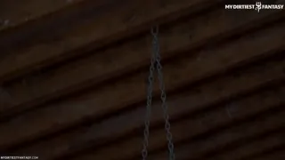 Chained, clamped, fucked and sucked