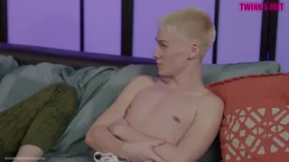 Kai Lennox Cums on Nico Gerolf’s Bound Twink Feet