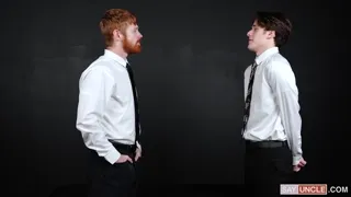 Ginger Twink President Barebacked by Elders
