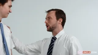 Missionary Twink Anointed in Sacred Oil Bareback