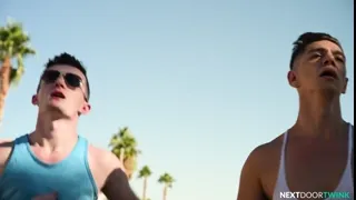 Grant Ducati & Benvi Bareback Shower Fuck - Hot Jock Twink Anal in Jockstrap