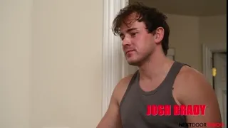Peeping Stepbrother Caught: Kai Carter, Zac Steele & Josh Brady Bareback 3some